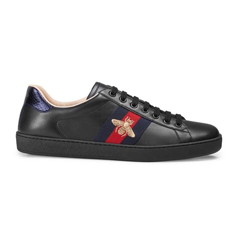 gucci ace sneakers with black jeans|Gucci ace embroidered sneakers.